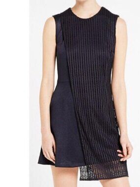 Sandro  Paris Side Layered Mini Dress